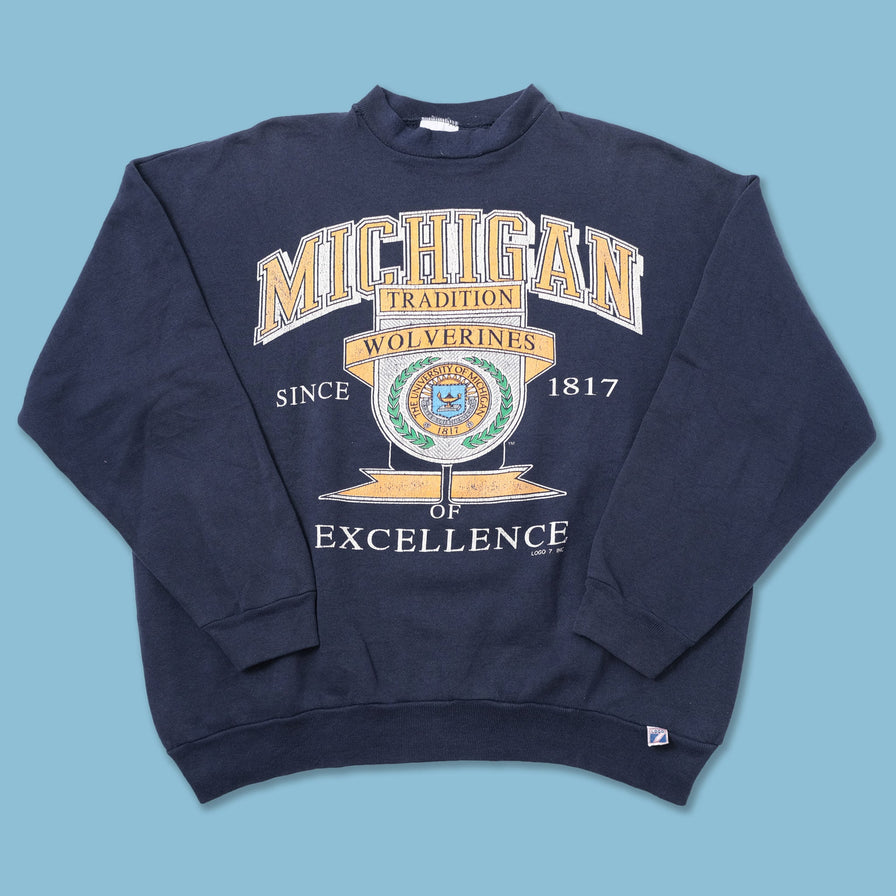 Vintage Michigan Sweater XLarge - Double Double Vintage