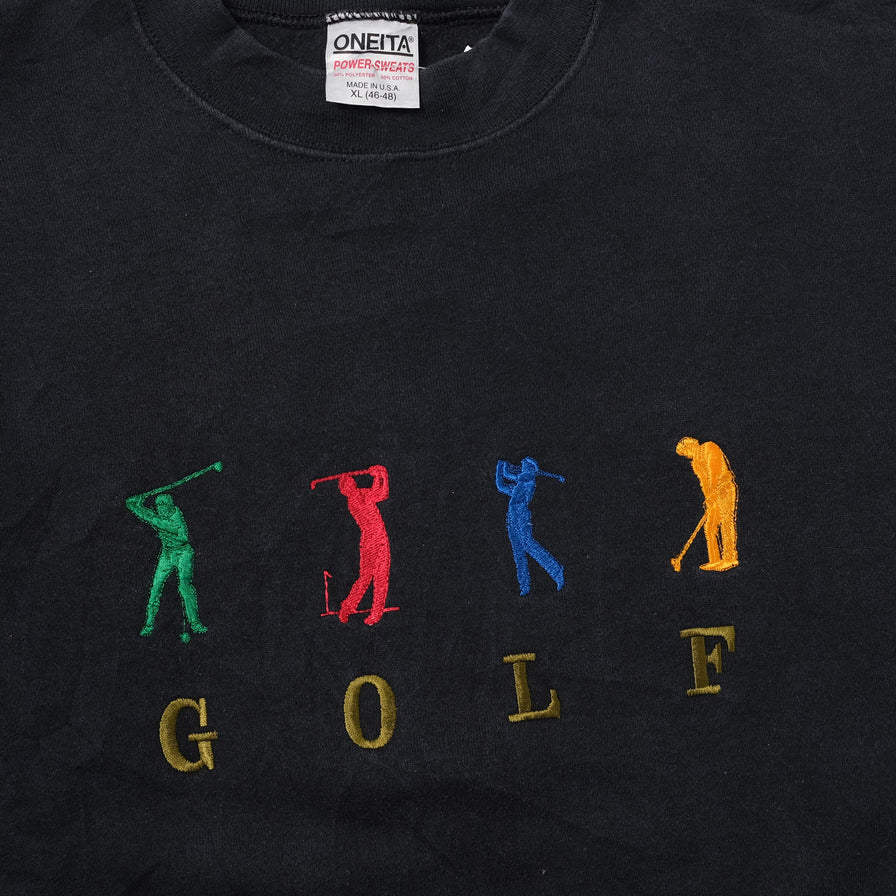 Vintage Golf Sweater XLarge - Double Double Vintage
