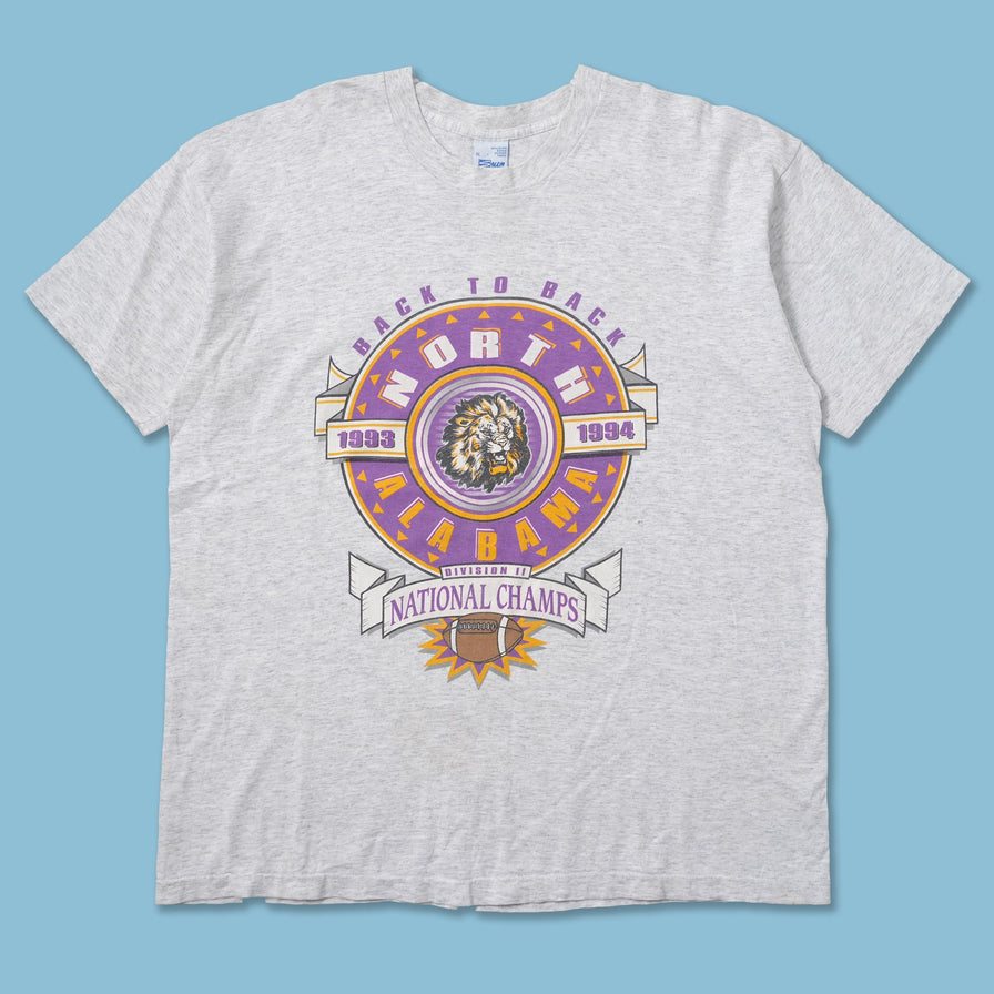 Vintage 1994 North Alabama T-Shirt XLarge - Double Double Vintage