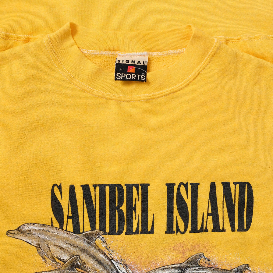 Vintage Sanibel Island Sweater Large - Double Double Vintage