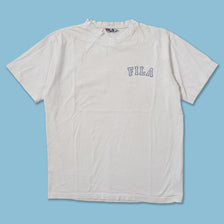 Vintage Fila V-Neck T-Shirt Medium - Double Double Vintage