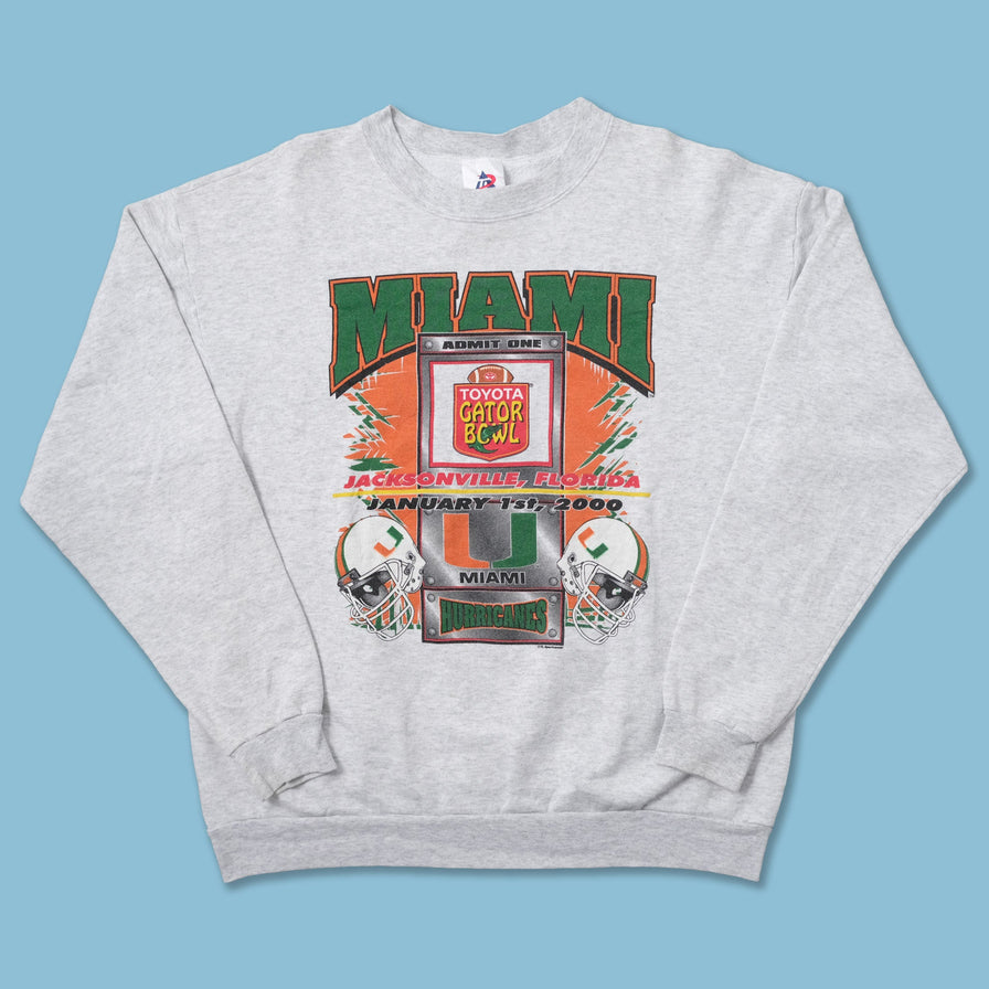 Vintage 2000 Miami Gator Bowl Sweater Large - Double Double Vintage