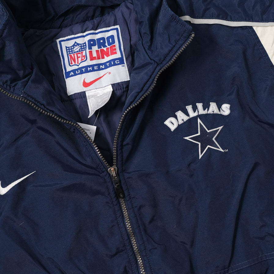 Vintage Nike Cowboys Padded Jacket XLarge - Double Double Vintage