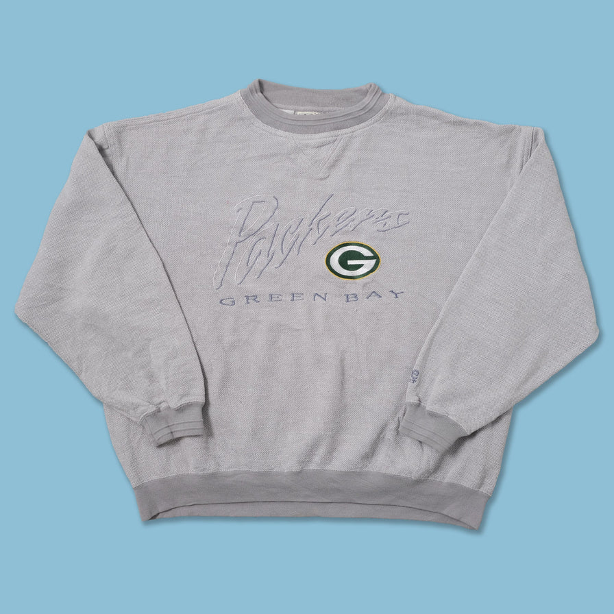 Vintage Green Bay Packers Sweater Large - Double Double Vintage