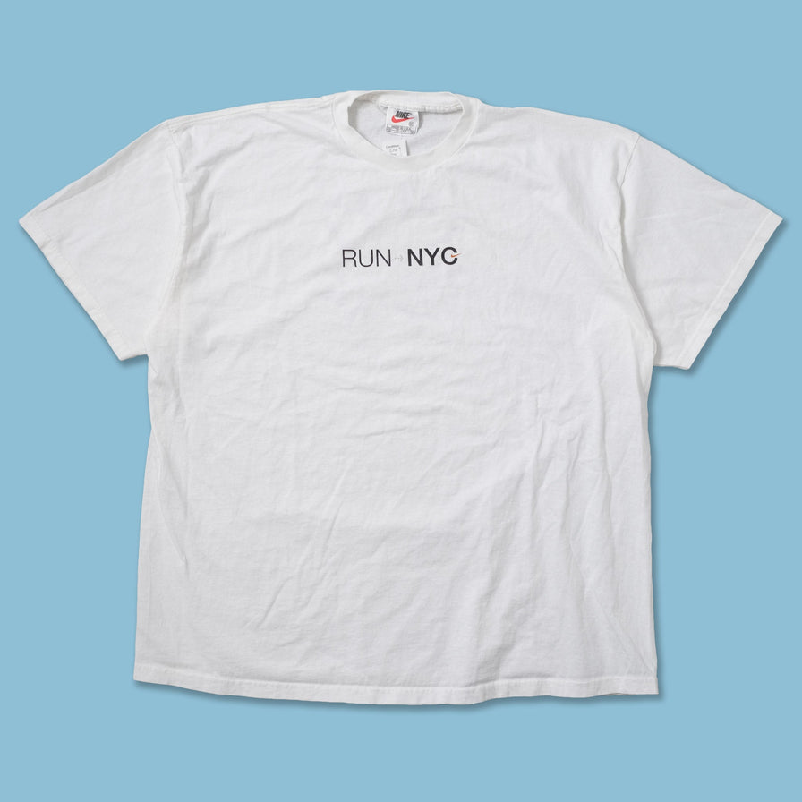 Vintage 1998 Nike Run NYC T-Shirt XLarge - Double Double Vintage