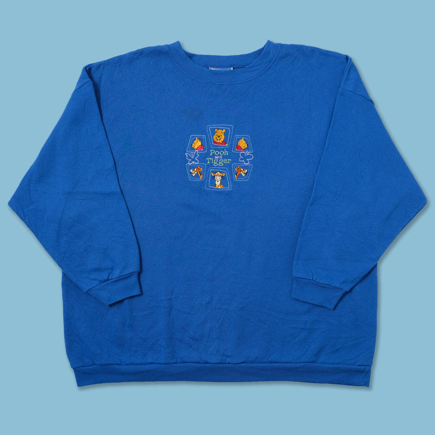 Vintage Pooh & Tigger Sweater XXLarge - Double Double Vintage