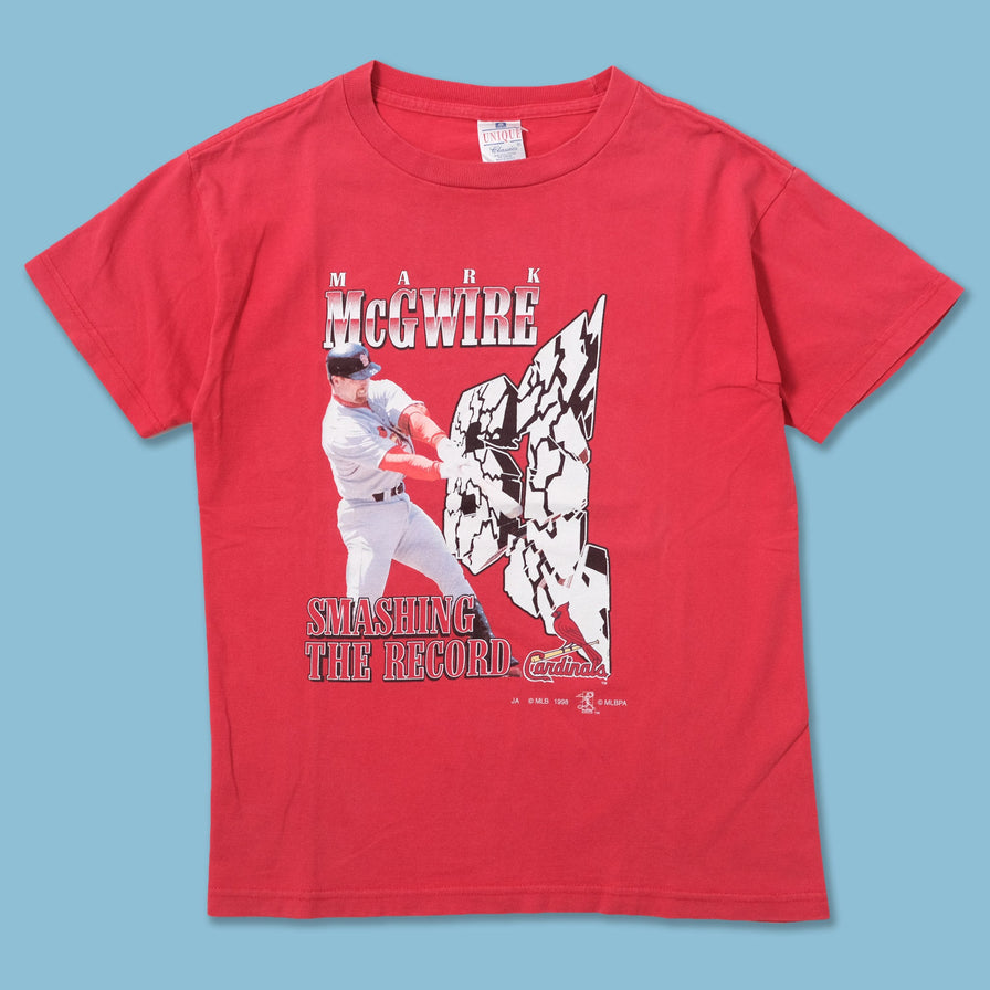 Vintage 1998 Mark McGwire T-Shirt Small - Double Double Vintage