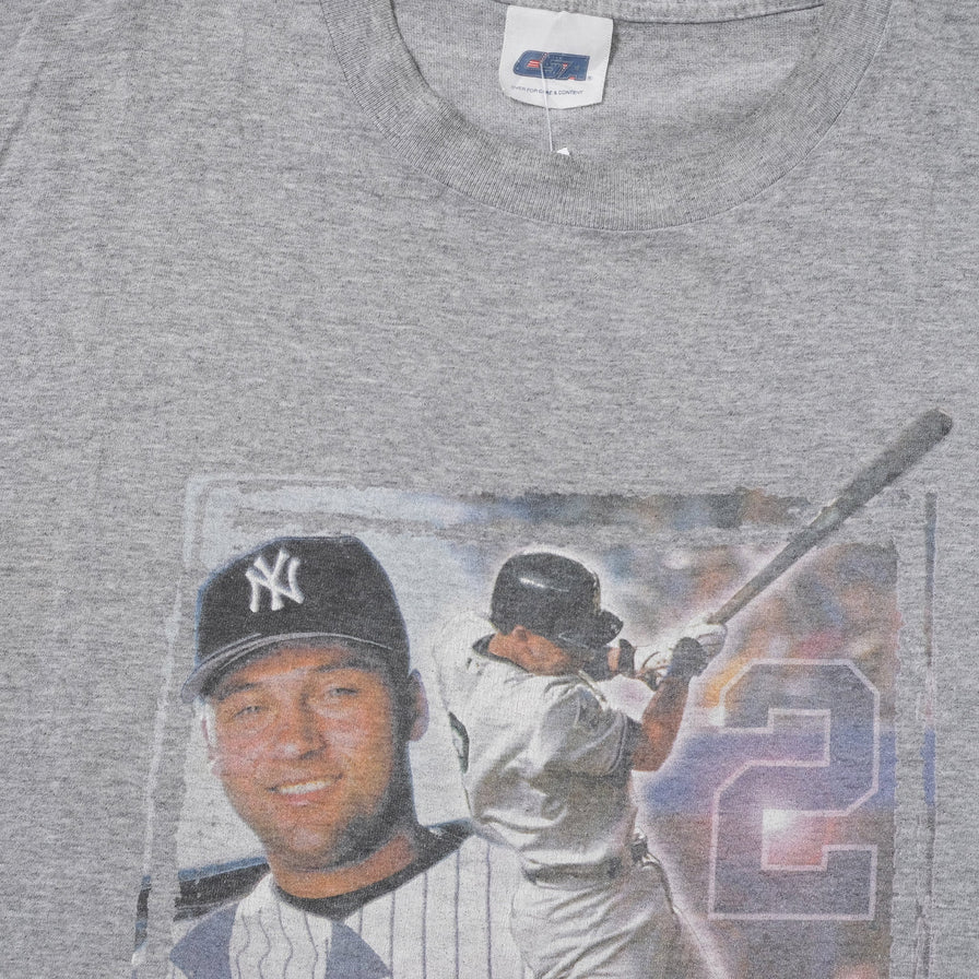 Vintage Derek Jeter T-Shirt XLarge - Double Double Vintage