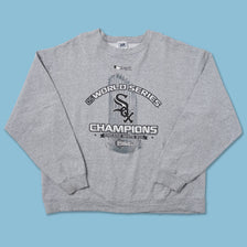 2005 White Sox Sweater XLarge - Double Double Vintage