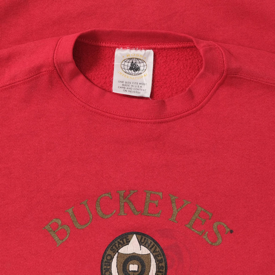 Vintage Ohio State Buckeyes Sweater Medium 