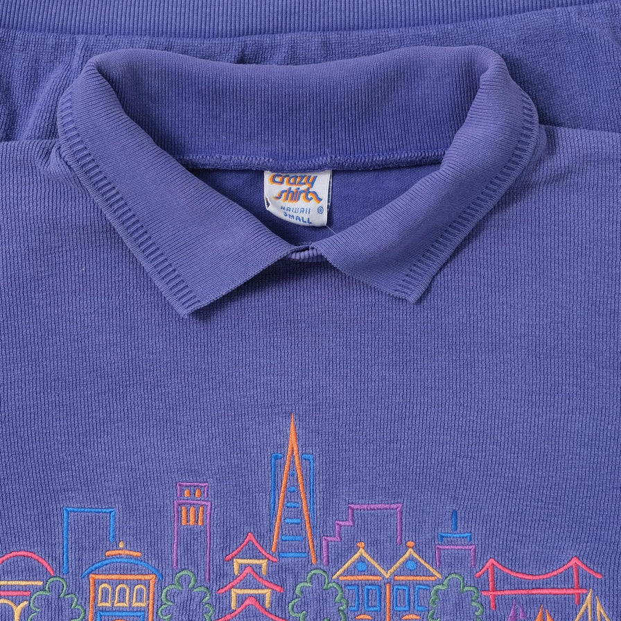 Vintage Collared San Franciscso Sweater Large 