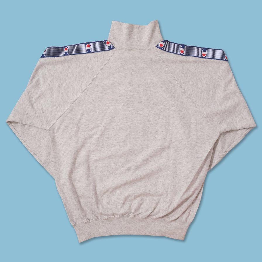 Vintage Champion Q-Zip Sweater XLarge 