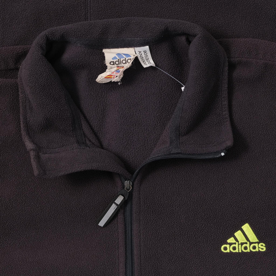 Vintage adidas Halfzip Fleece Large 