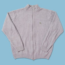 Vintage Lacoste Knit Jacket Medium 