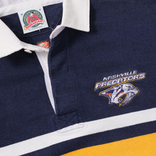 Vintage Nashville Pretadors Long Polo Medium 