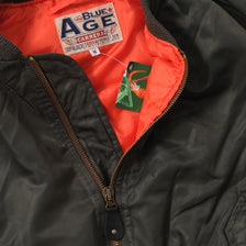 Vintage Carrera Padded Bomber Jacket Medium 