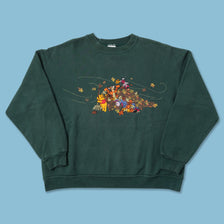 Vintage Pooh Sweater Large 