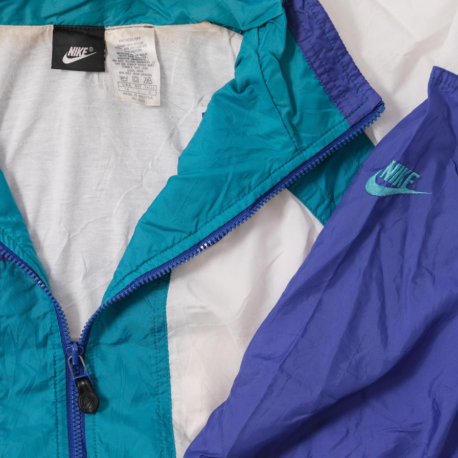 Vintage Women's Nike Track Jacket Large 