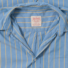Vintage Hugo Boss Striped Shirt XLarge 