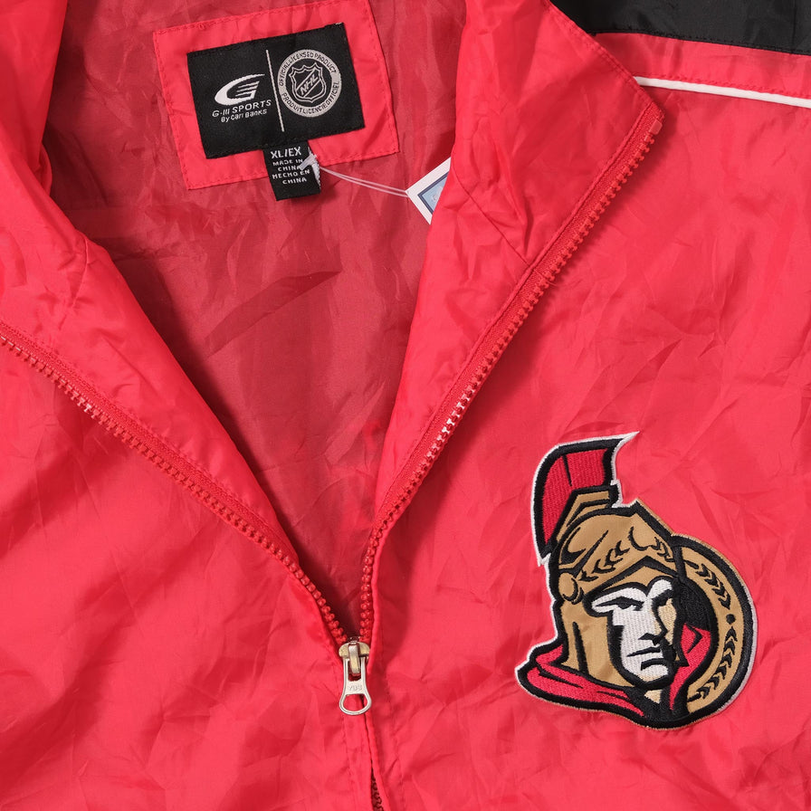 Vintage Ottawa Sentors Track Jacket XLarge 