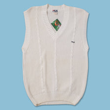 Vintage Fila Knit Vest XLarge 