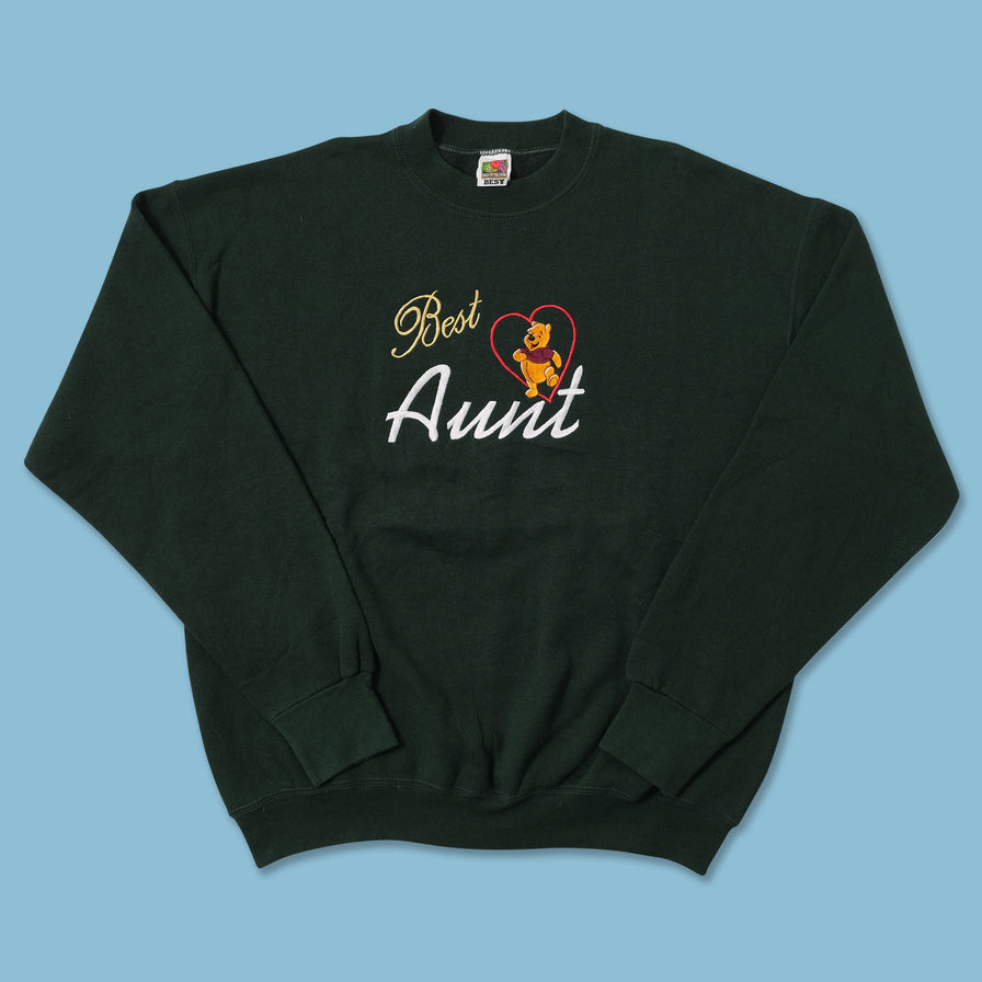 Vintage Pooh Best Aunt Sweater XLarge 