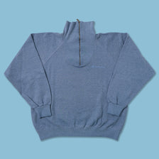 Vintage Champion Sweater Q-Zip Sweater Large 