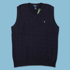 Vintage Polo Ralph Lauren Knit Vest Medium 