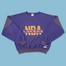 Vintage Nutmeg Los Angeles Lakers Sweater Large 
