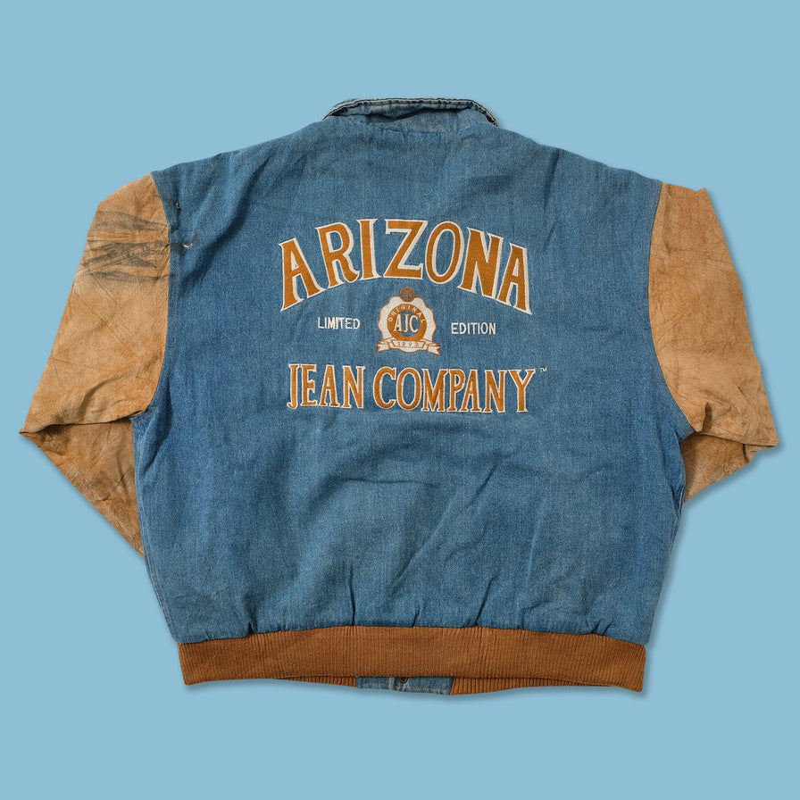 Vintage Arizona Denim Varsity Jacket XLarge 