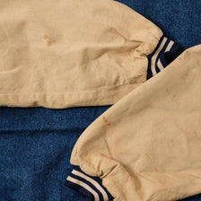 Vintage Denim Varsity Jacket Large 