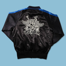 Y2K Rocawear Satin Bomber Jacket Large 