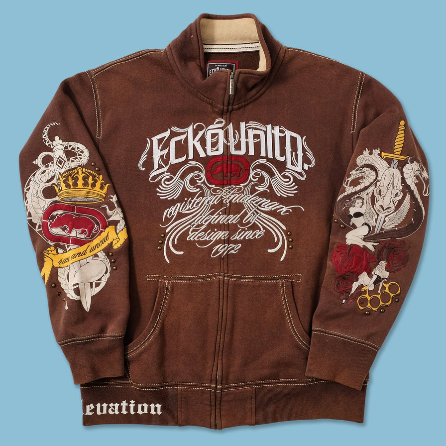 Y2K Ecko Unltd. Zip Sweater Large 