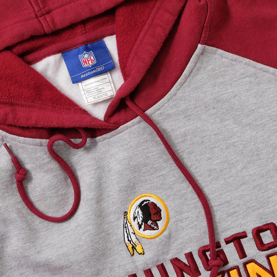 Vintage Reebok Washington Football Hoody XLarge 