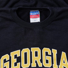 Vintage Champion Georgia Tech Sweater Large 