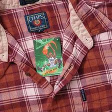 Vintage Chaps By Ralph Lauren Flannell Shirt XLarge 