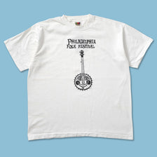 Vintage Philadelphia Folk Festival T-Shirt Large 