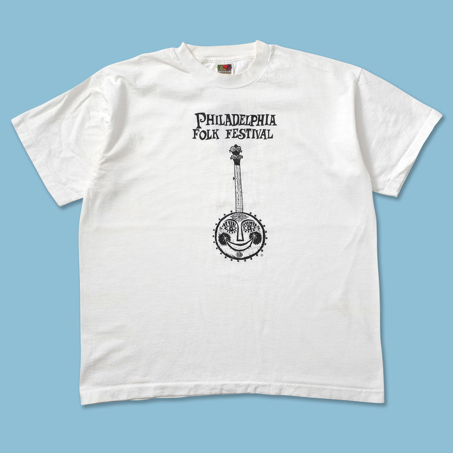 Vintage Philadelphia Folk Festival T-Shirt Large 