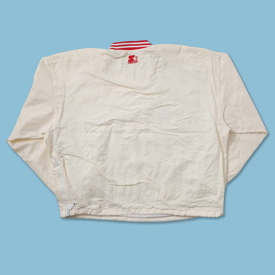 Vintage Starter Detroit Red Wings Windbreaker XXL 