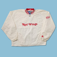 Vintage Starter Detroit Red Wings Windbreaker XXL 