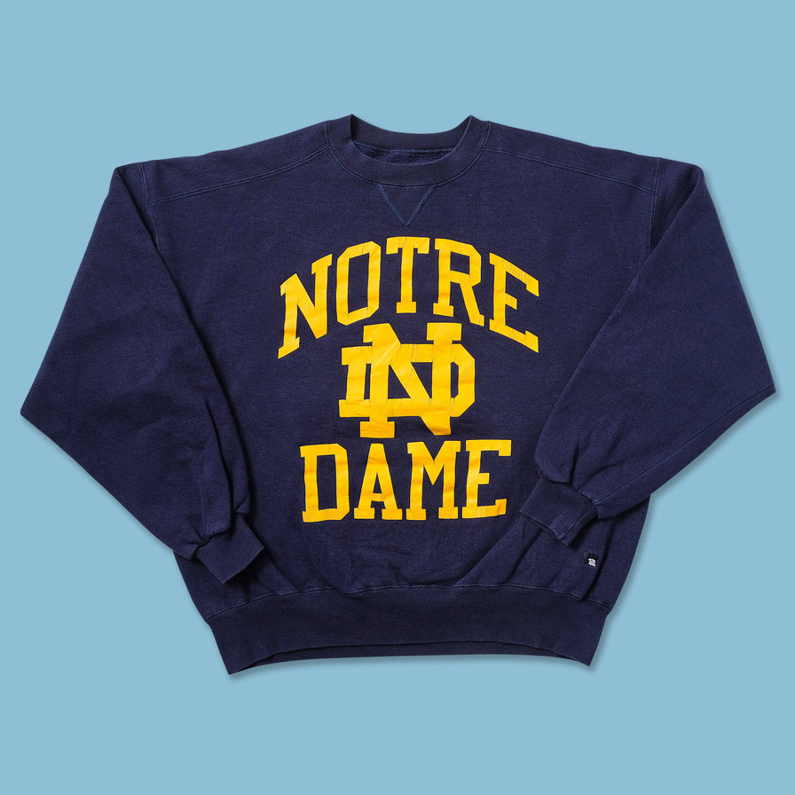 Vintage Russell Athletic Notre Dame Sweater Large 