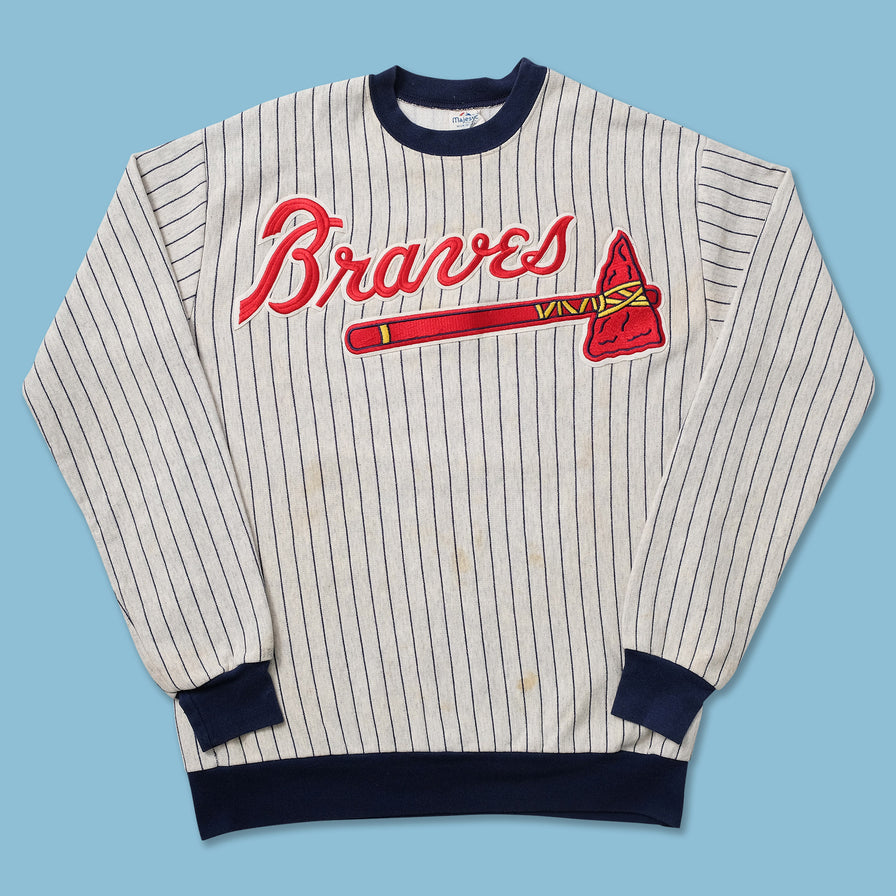 Vintage Atlanta Braves Sweater Medium 