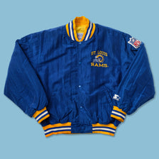Vintage Starter St. Louis Rams Varsity Jacket Large 