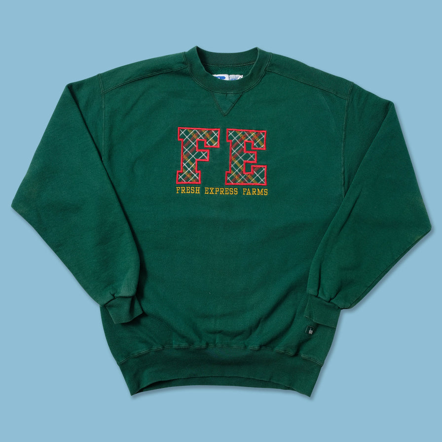 Vintage Russell Athletic Fresh Express Sweater Medium - Double Double Vintage