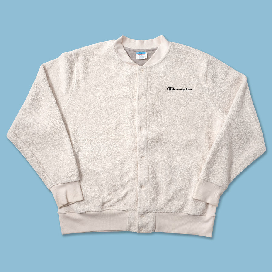 Champion Fleece Jacket XXL - Double Double Vintage