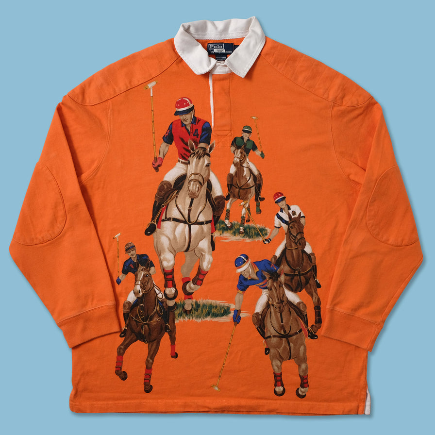 Vintage Polo Ralph Lauren Rugby Sweater XLarge - Double Double Vintage