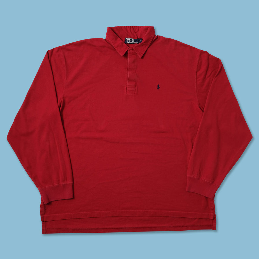 Vintage Polo Ralph Lauren Rugby Sweater XXL - Double Double Vintage