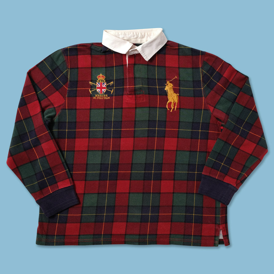 Vintage Polo Ralph Lauren Rugby Sweater Large - Double Double Vintage