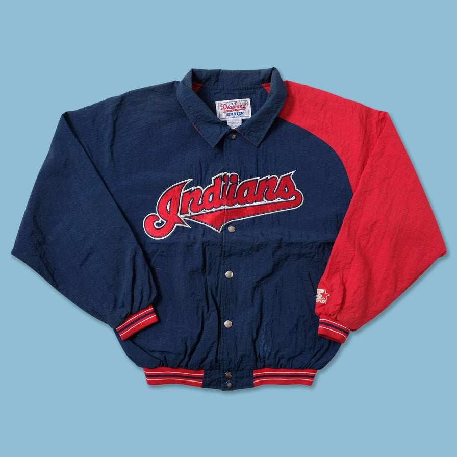 Vintage Starter Cleveland Indians Varsity Jacket XLarge - Double Double Vintage