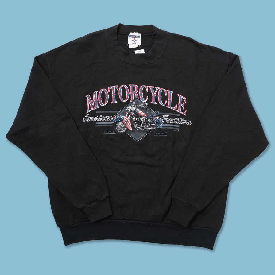 Vintage Motorcycle Sweater Medium - Double Double Vintage